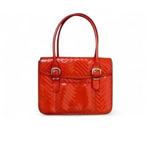 Ted baker patent leather orange